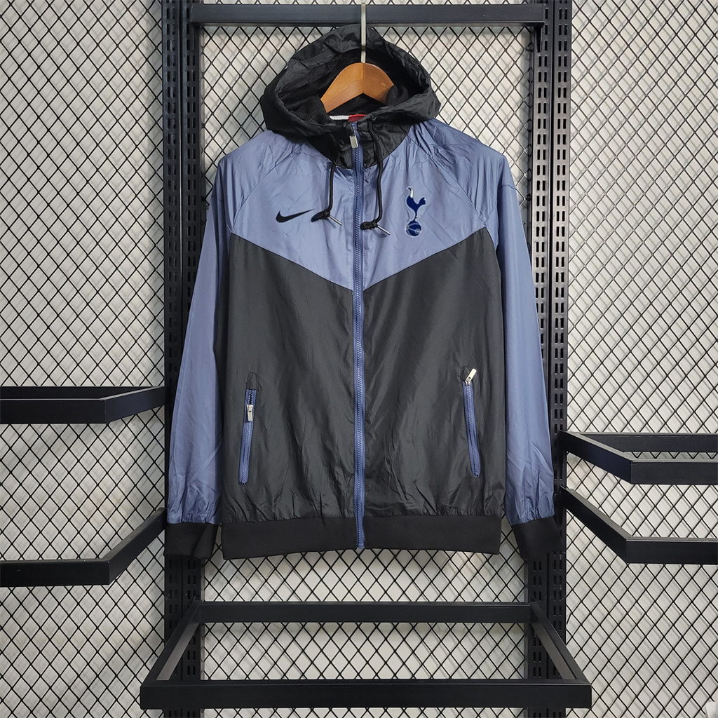 Tottenham Hotspur 23-24 Black Player Windbreaker - JerseysGala