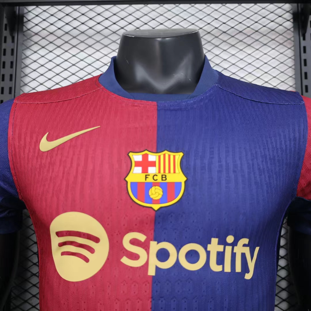 B.A.R.S.A 24-25 Home Stadium Jersey - Player Version - JerseysGala