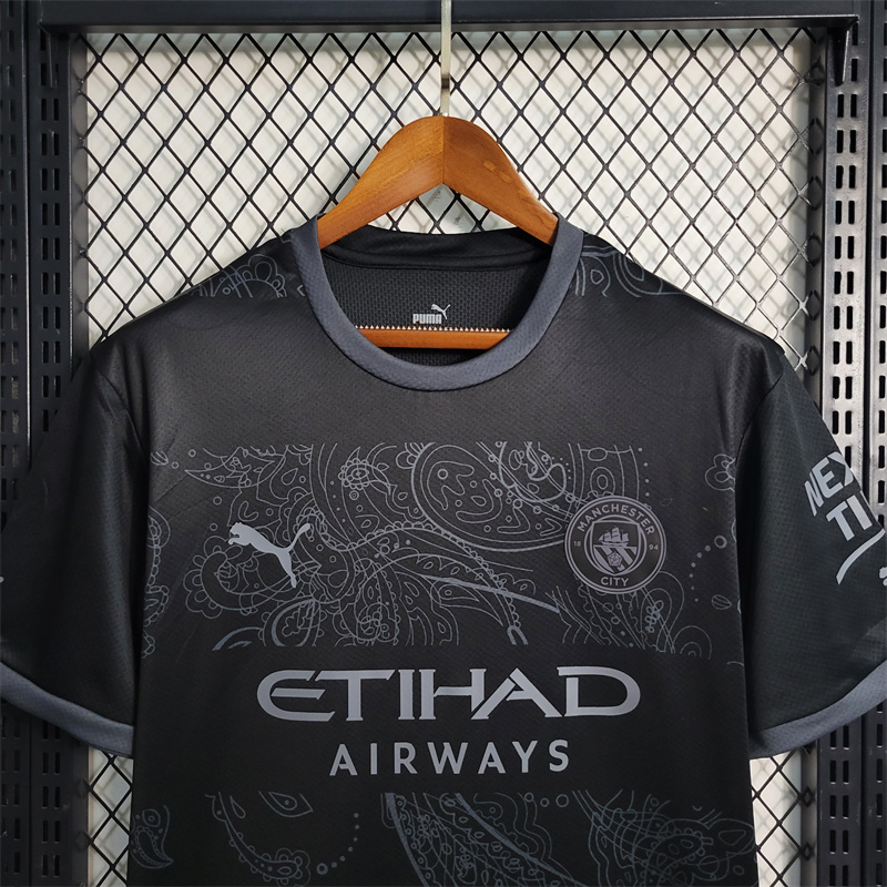 Manchester City 23-24 Special Edition Black Jersey - Fans Version - JerseysGala