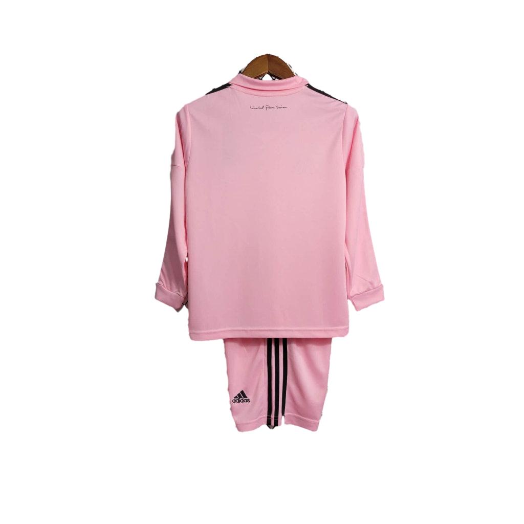 INT M.A.M 23-24 Home Stadium Long Sleeve Kids Kit - JerseysGala