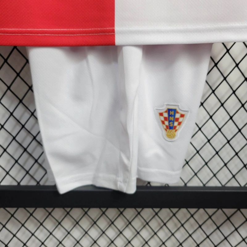 Croatia 2024 Home Stadium Kids Kit - JerseysGala