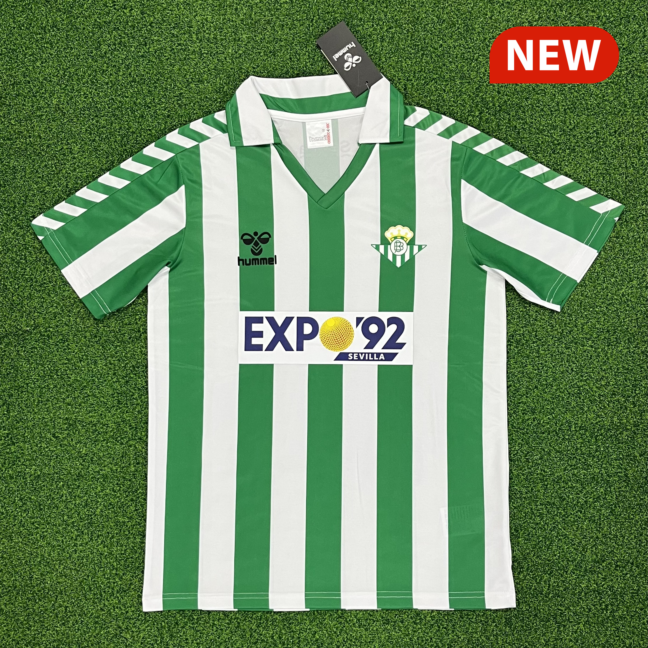 Retro Real Betis 1988-89 Home Stadium Jersey - JerseysGala