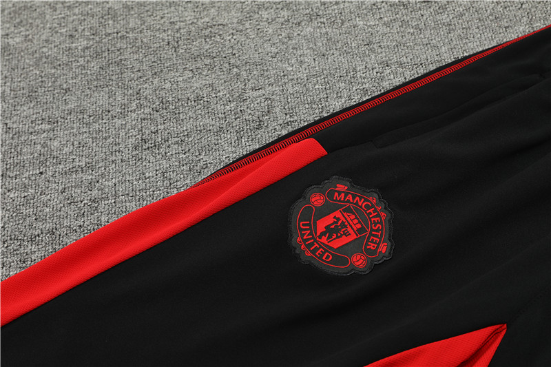 Manchester United 23-24 Long Sleeve Training Set -Red Camouflage - JerseysGala