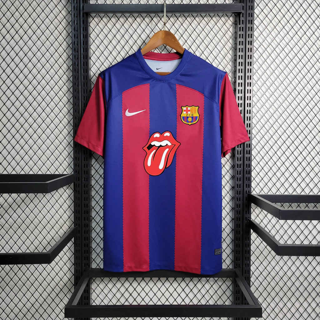 B.A.R.S.A X RS Iconic Tongue Jersey - Fans Version - JerseysGala