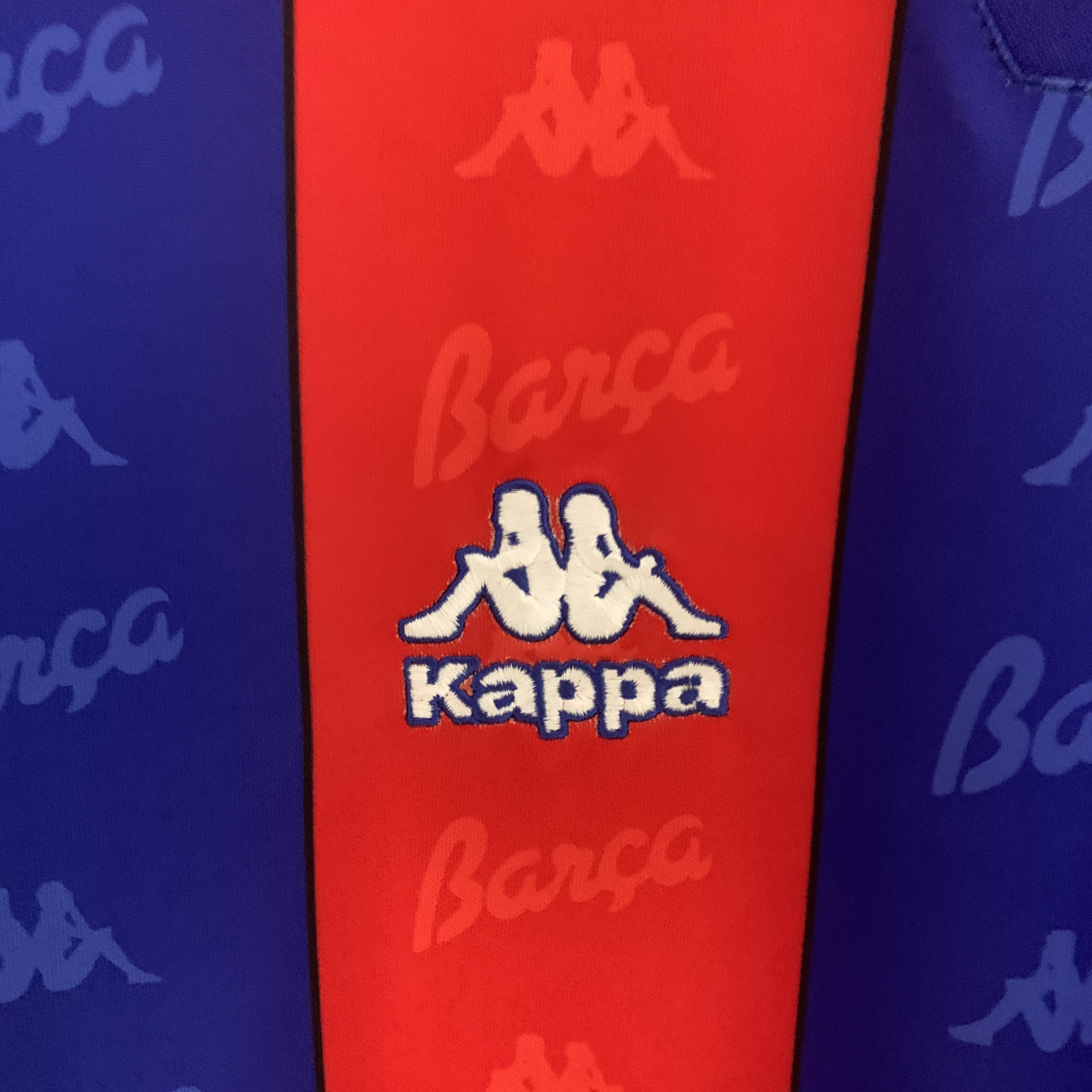 B.A.R.S.A Retro 96-97 Home Stadium Long Sleeve Jersey - JerseysGala