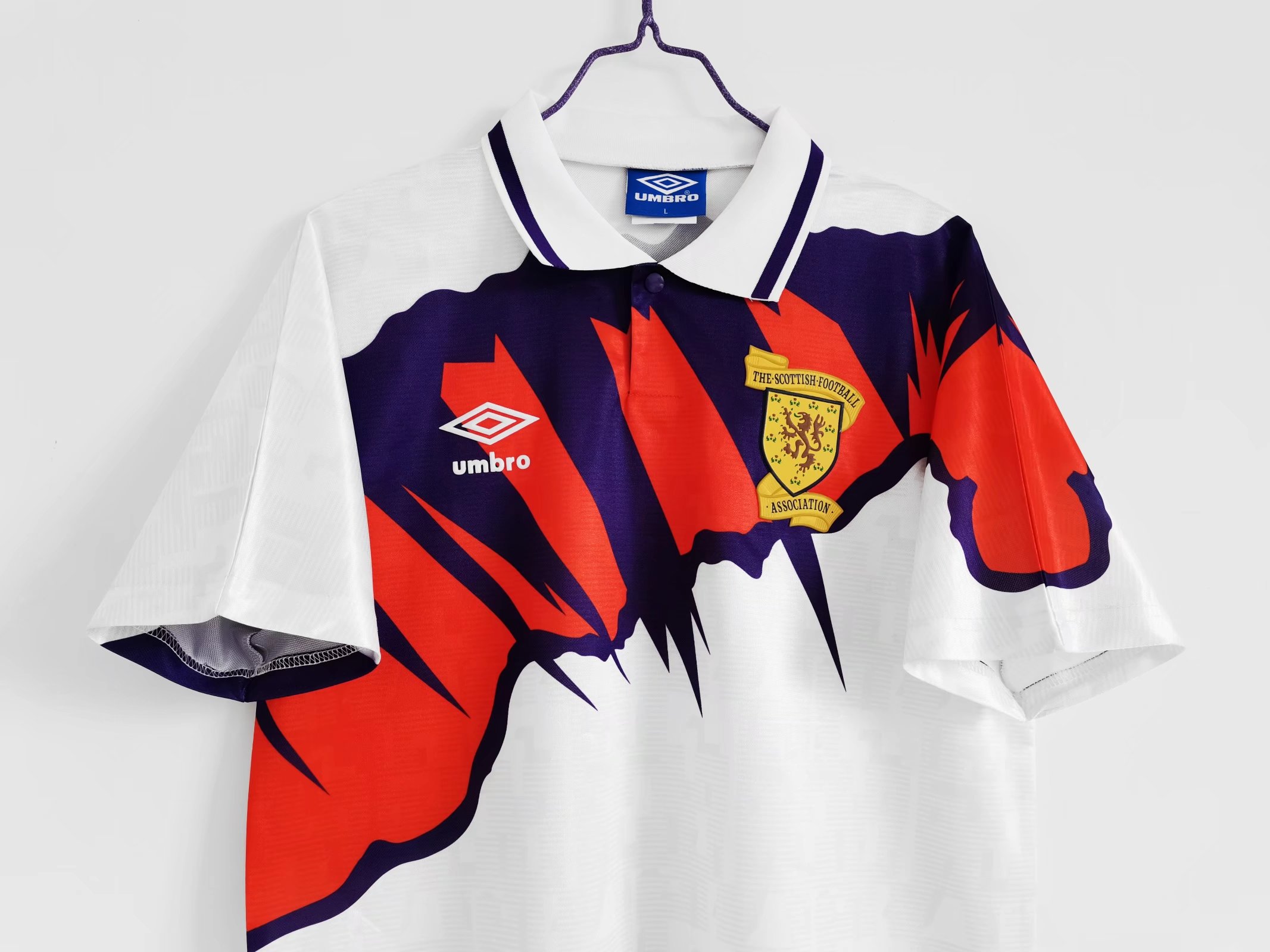 Retro S-c-o.t l.a-n.d 1992 Away Stadium Jersey - JerseysGala