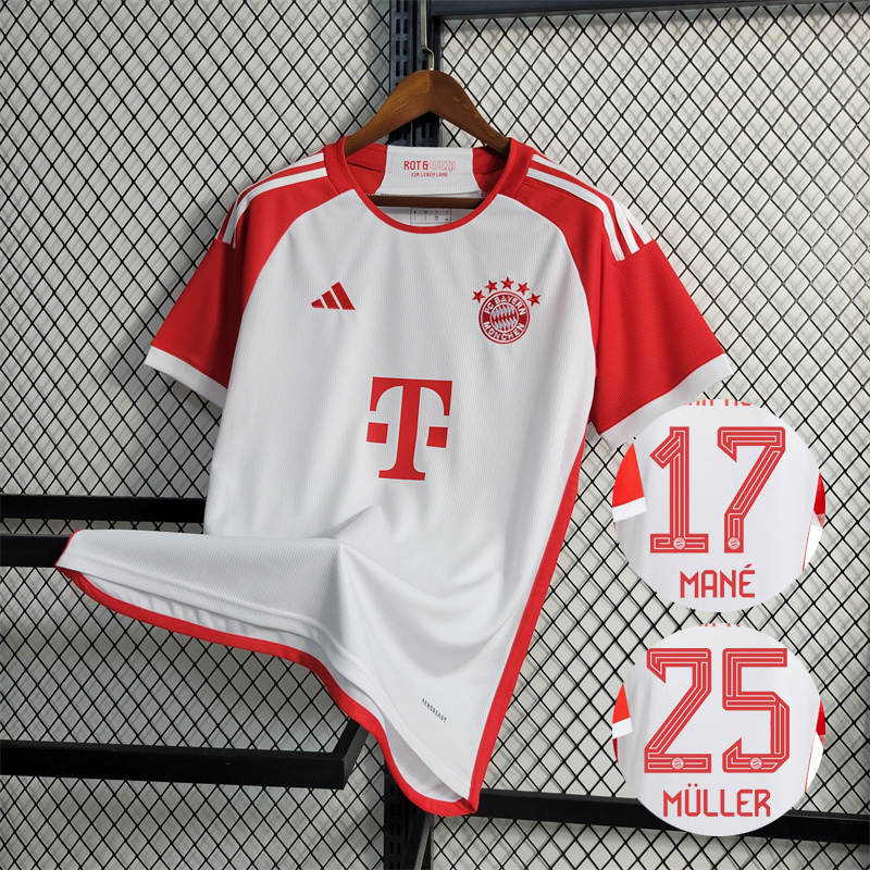 Bayern Munich 23-24 Home Stadium Jersey - Fans Version - JerseysGala