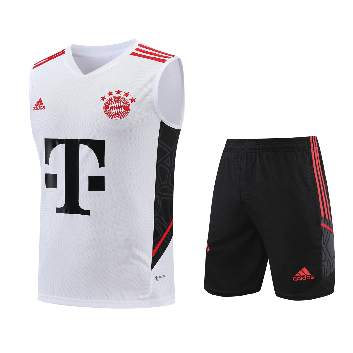 Bayern Munich 23-24 White Training Vest Suit - JerseysGala