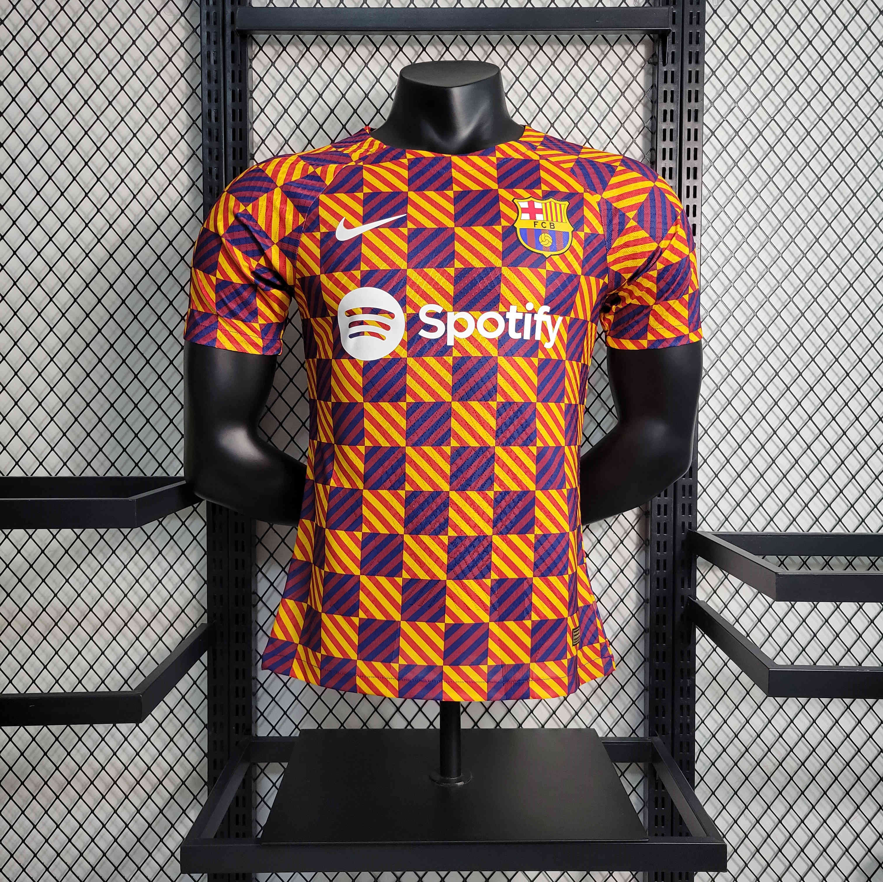 B.A.R.S.A 23-24 Home Training Jersey - Player Version - JerseysGala