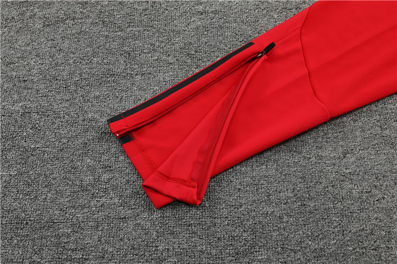 Flamengo 23-24 Long Sleeve Training Set -Red - JerseysGala