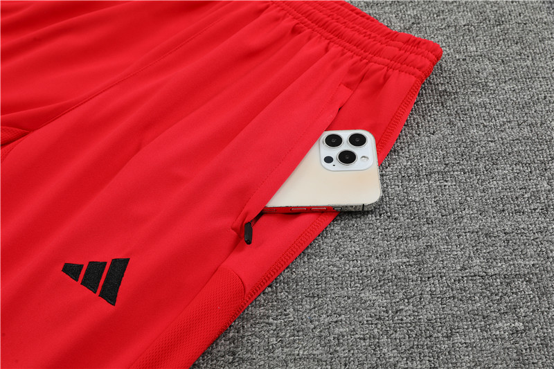 Flamengo 23-24 Long Sleeve Training Set -Red - JerseysGala
