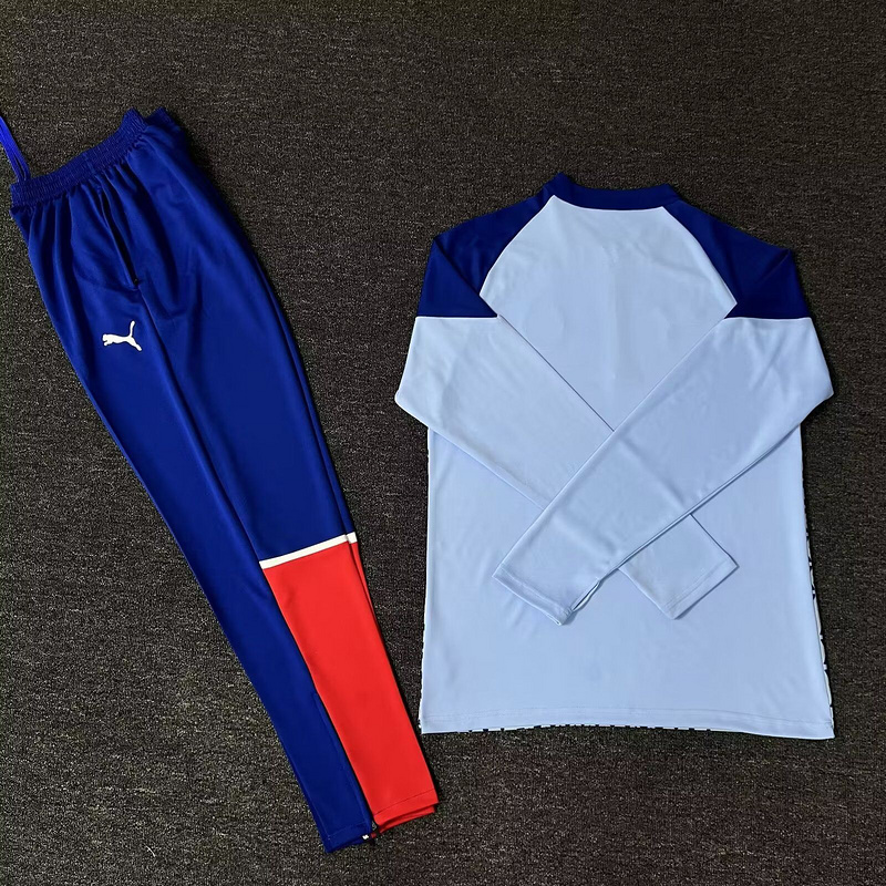 Chivas de Guadalajara 23-24 Long Sleeve Training Set - Blue - JerseysGala