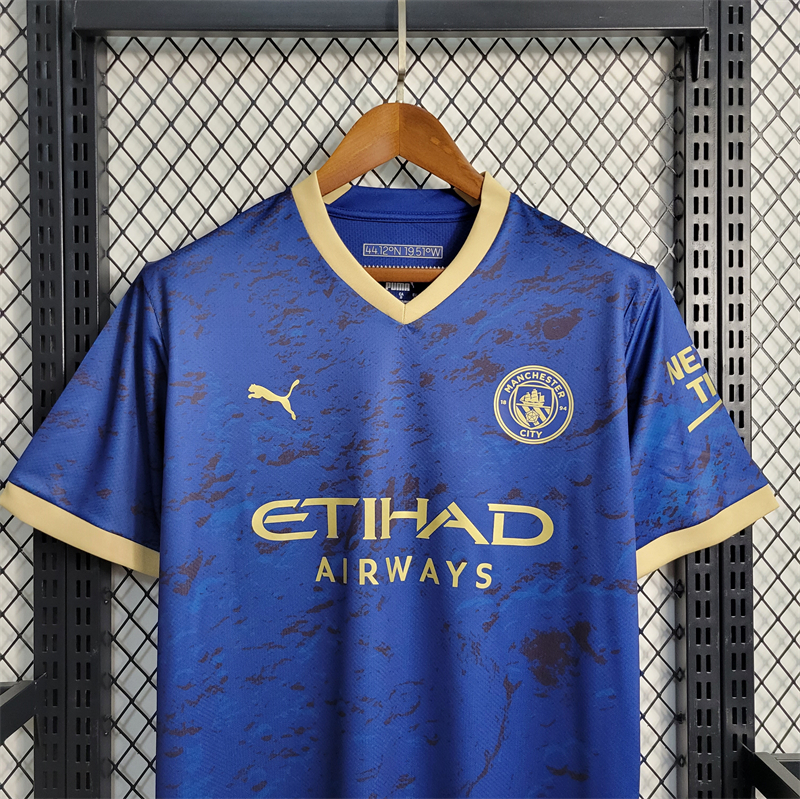 Manchester City 23/24 Blue Jersey - Fans Version - JerseysGala