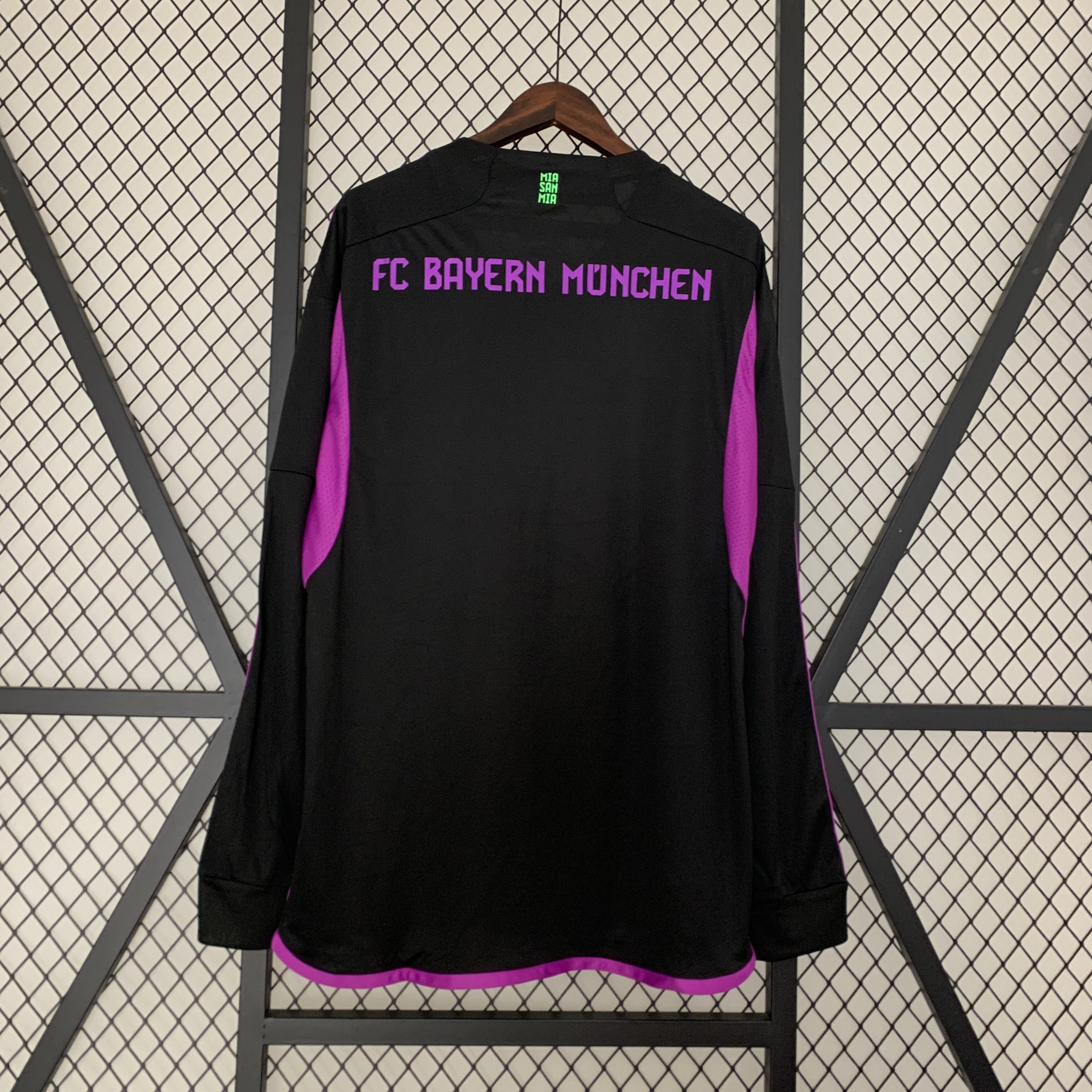 Bayern Munich 23-24 Away Long Sleeve Jersey - Fans Version - JerseysGala