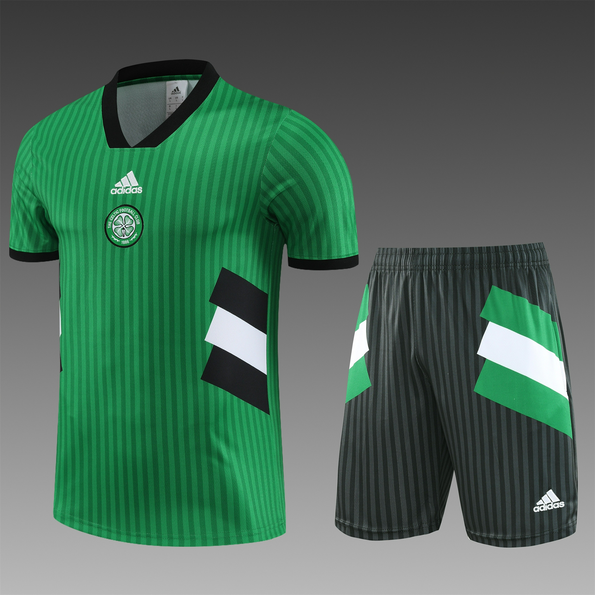 Celtic 23-24 Short-Sleeve Training Set - Green - JerseysGala
