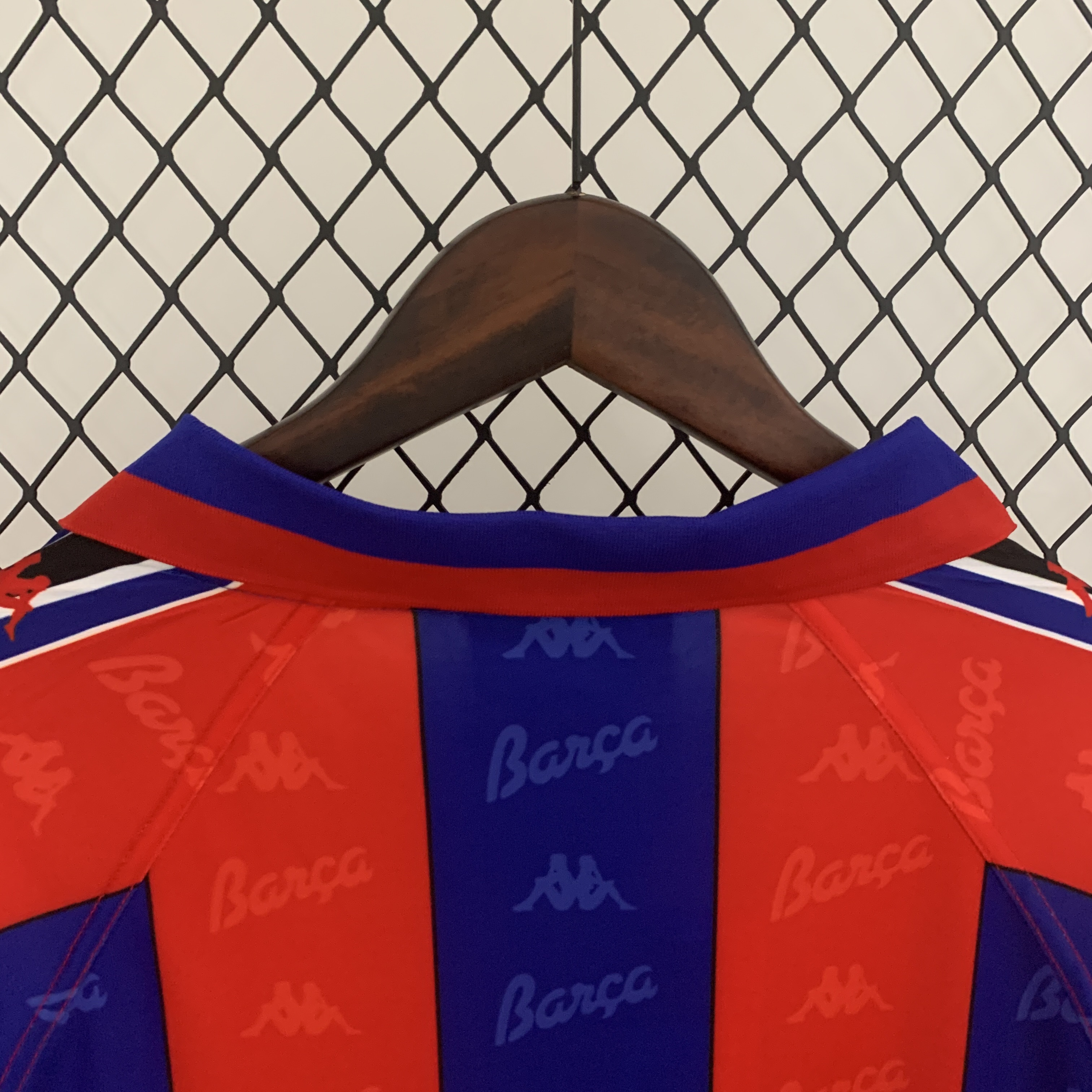 B.A.R.S.A Retro 96-97 Home Stadium Long Sleeve Jersey - JerseysGala