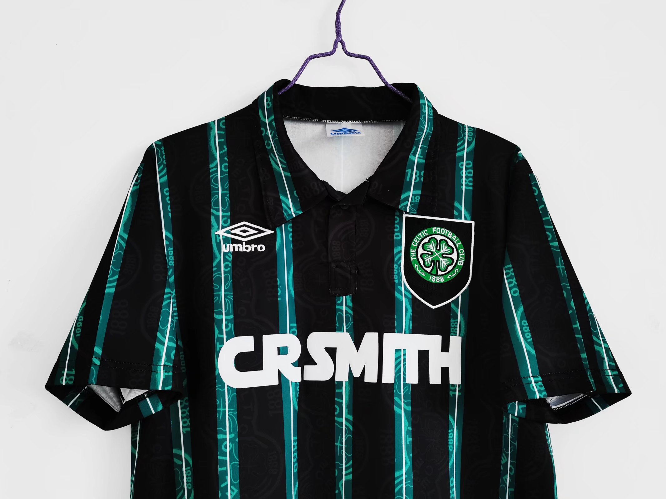 Retro Celtic 1992-93 Away Stadium Jersey - JerseysGala