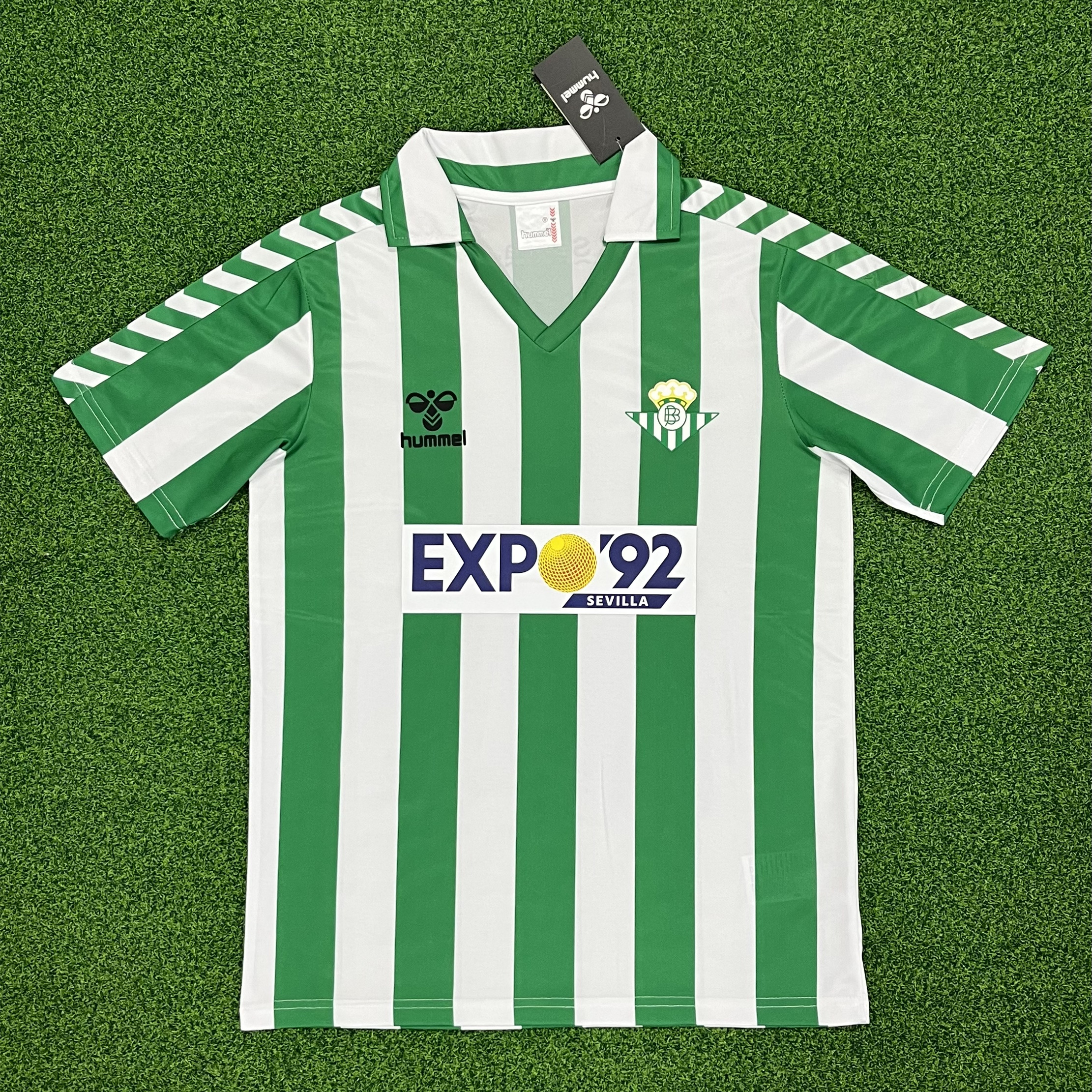 Retro Real Betis 1988-89 Home Stadium Jersey - JerseysGala