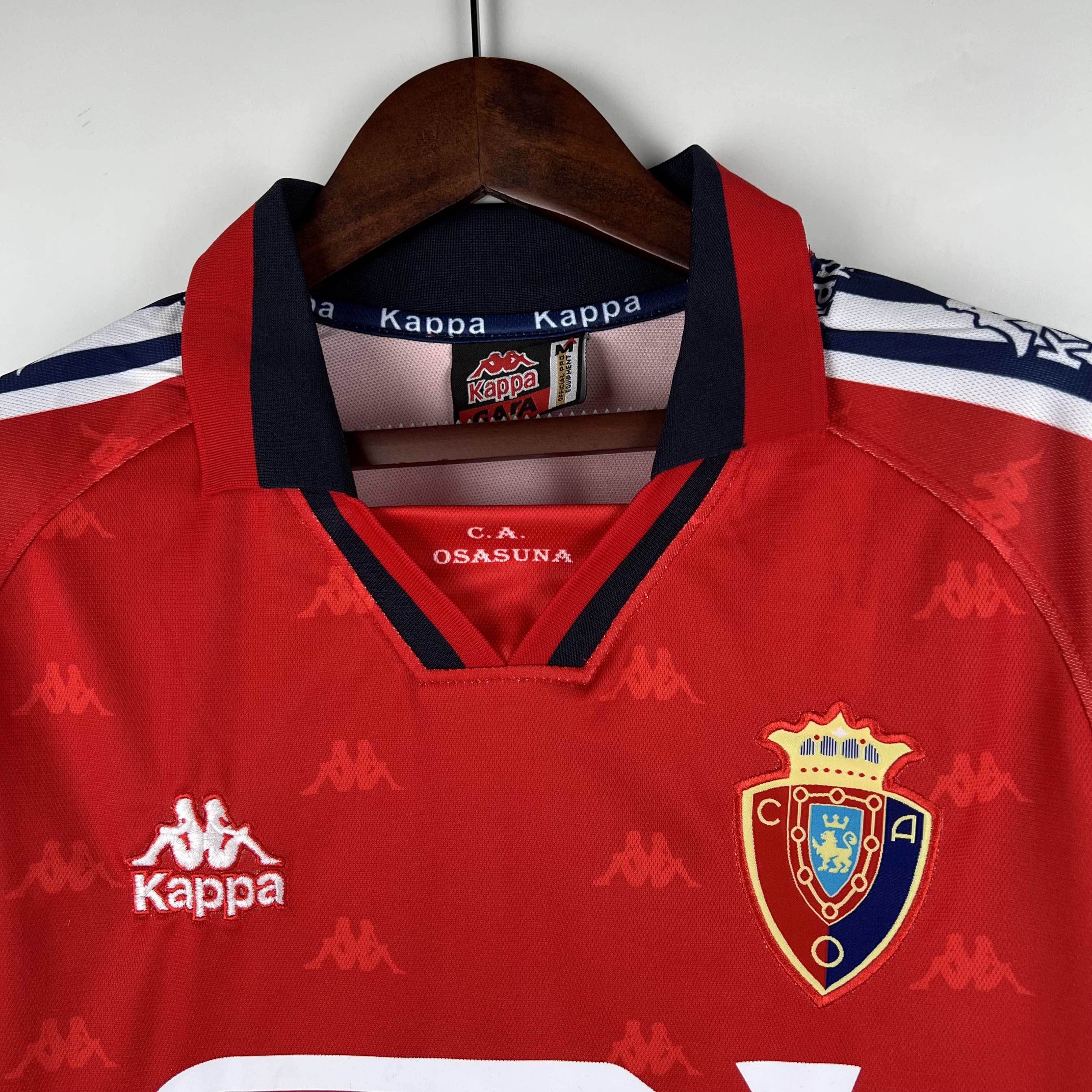Retro Osasuna 1995-97 Home Stadium Jersey - JerseysGala