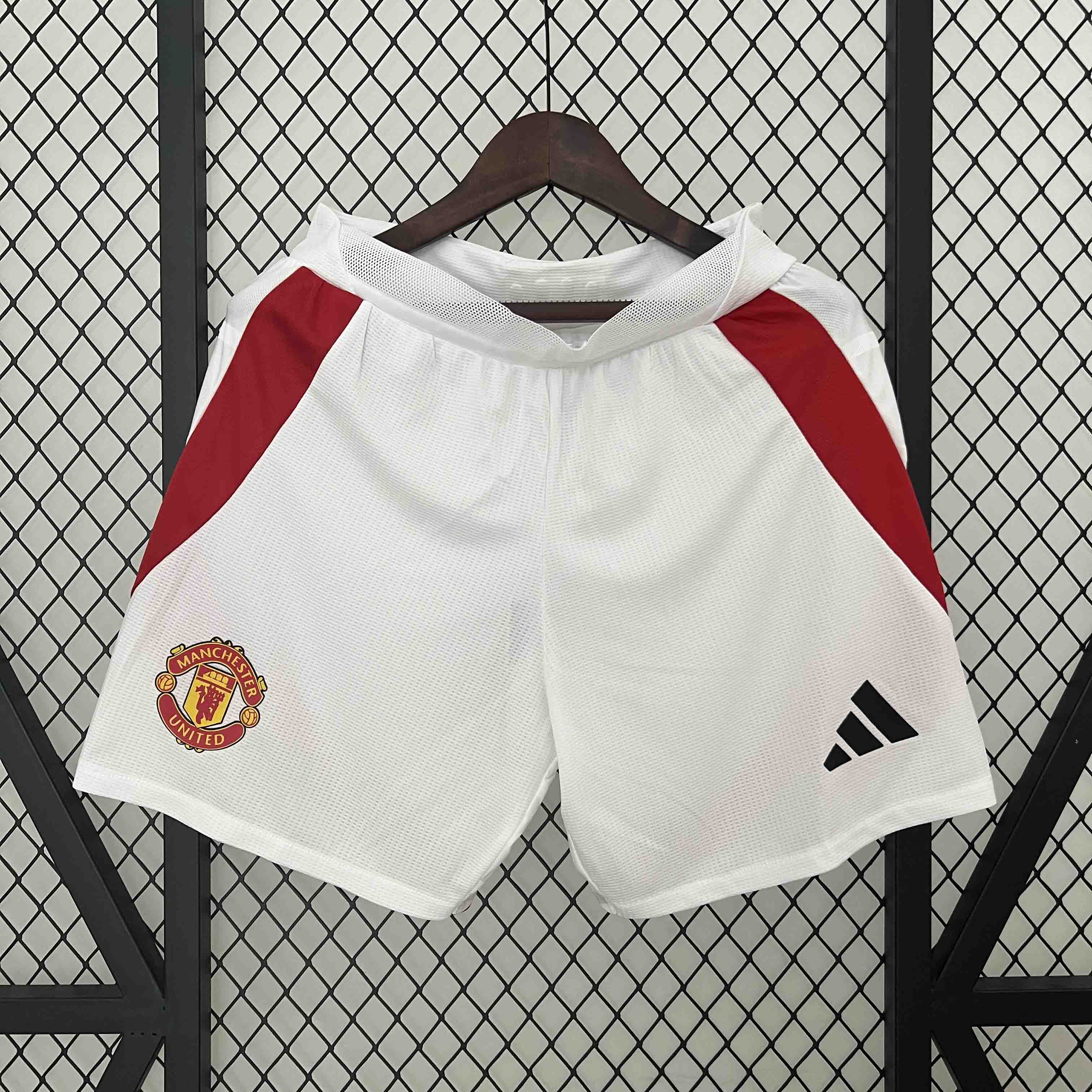 Manchester United 2024-25 Home Shorts - Player Version - JerseysGala