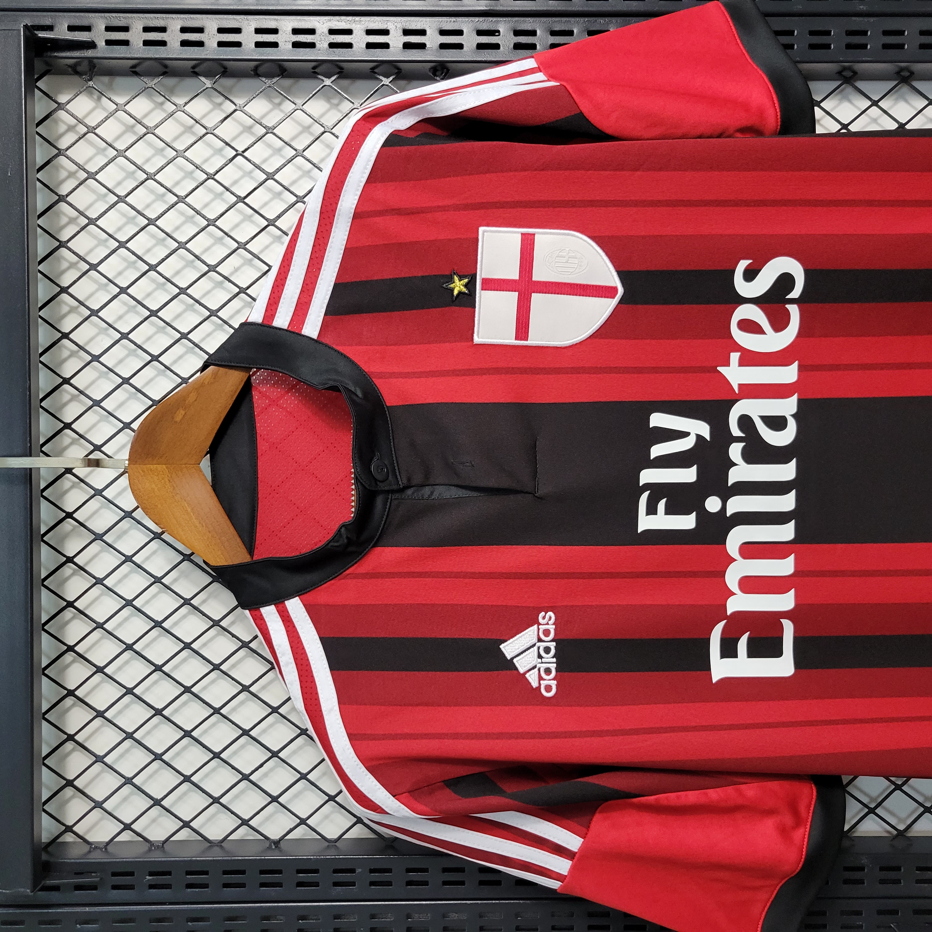 Retro AC Milan 2014-15 Home Stadium Jersey - JerseysGala