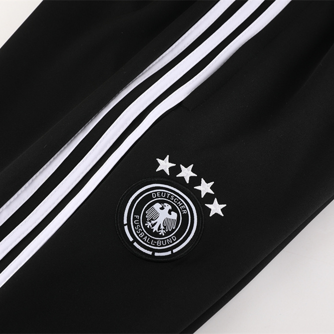 Germany 2024 Jacket Training Tracksuit - Black - JerseysGala