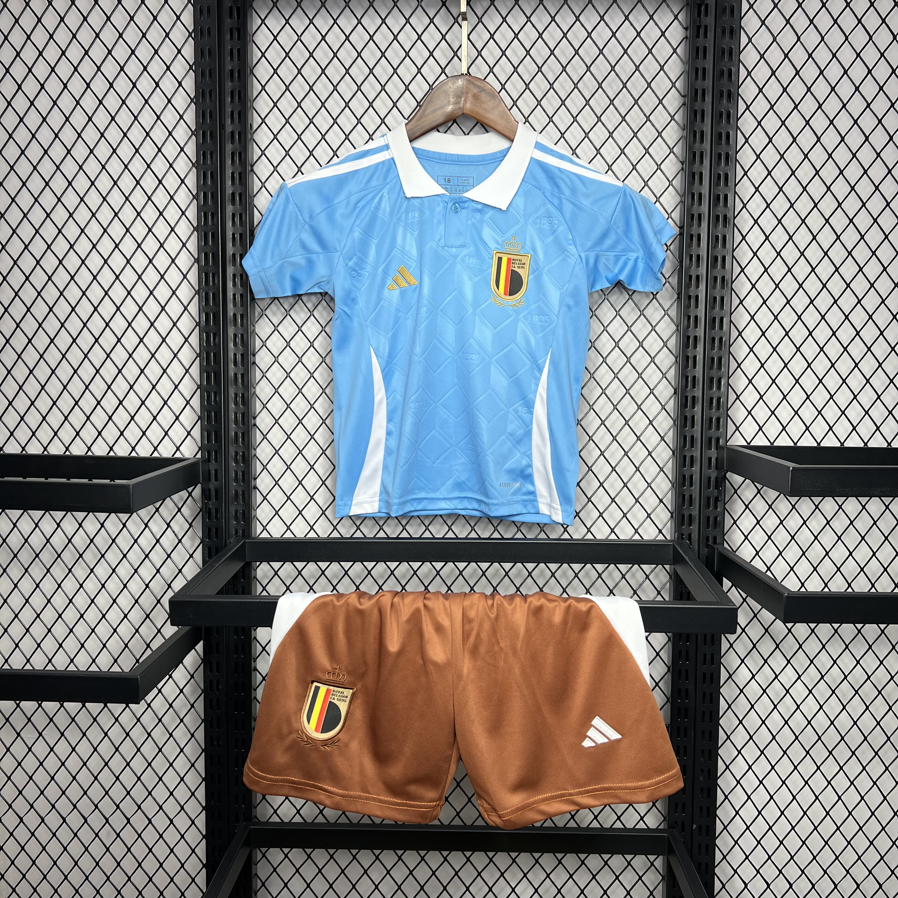 Belgium 2024 Away Kids Kit - JerseysGala