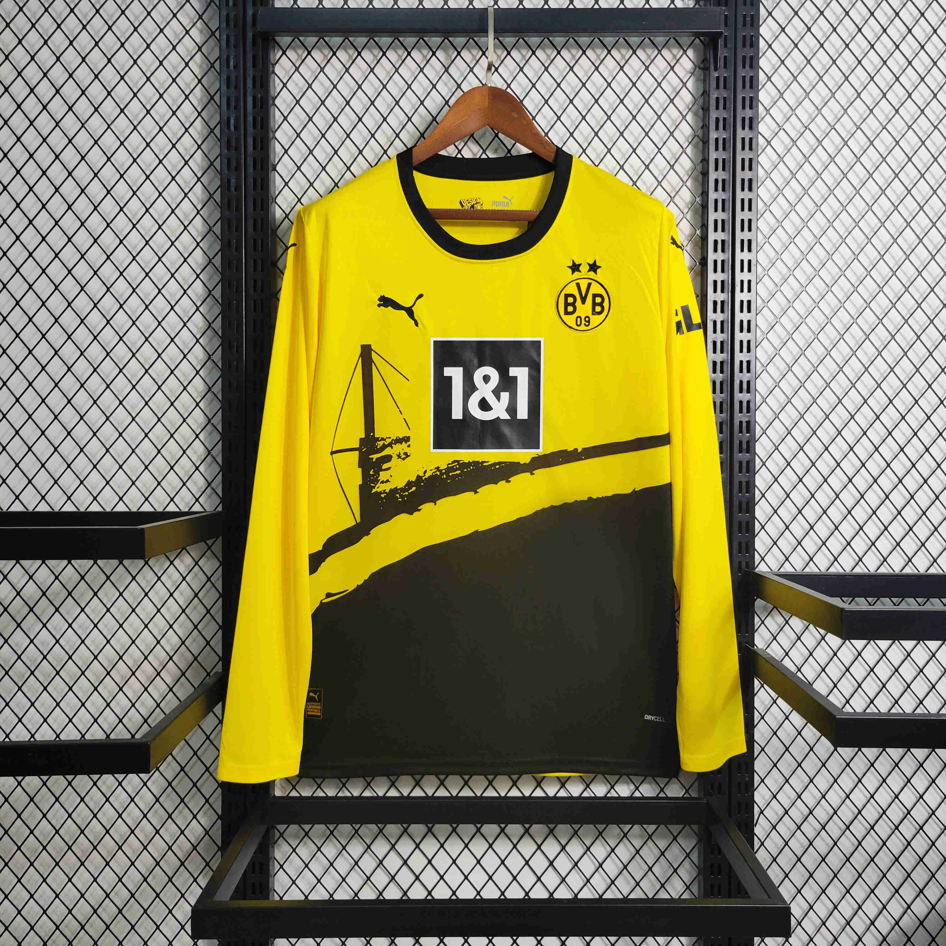 Dortmund 23/24 Home Home Long Sleeve Jersey - Fans Version - JerseysGala