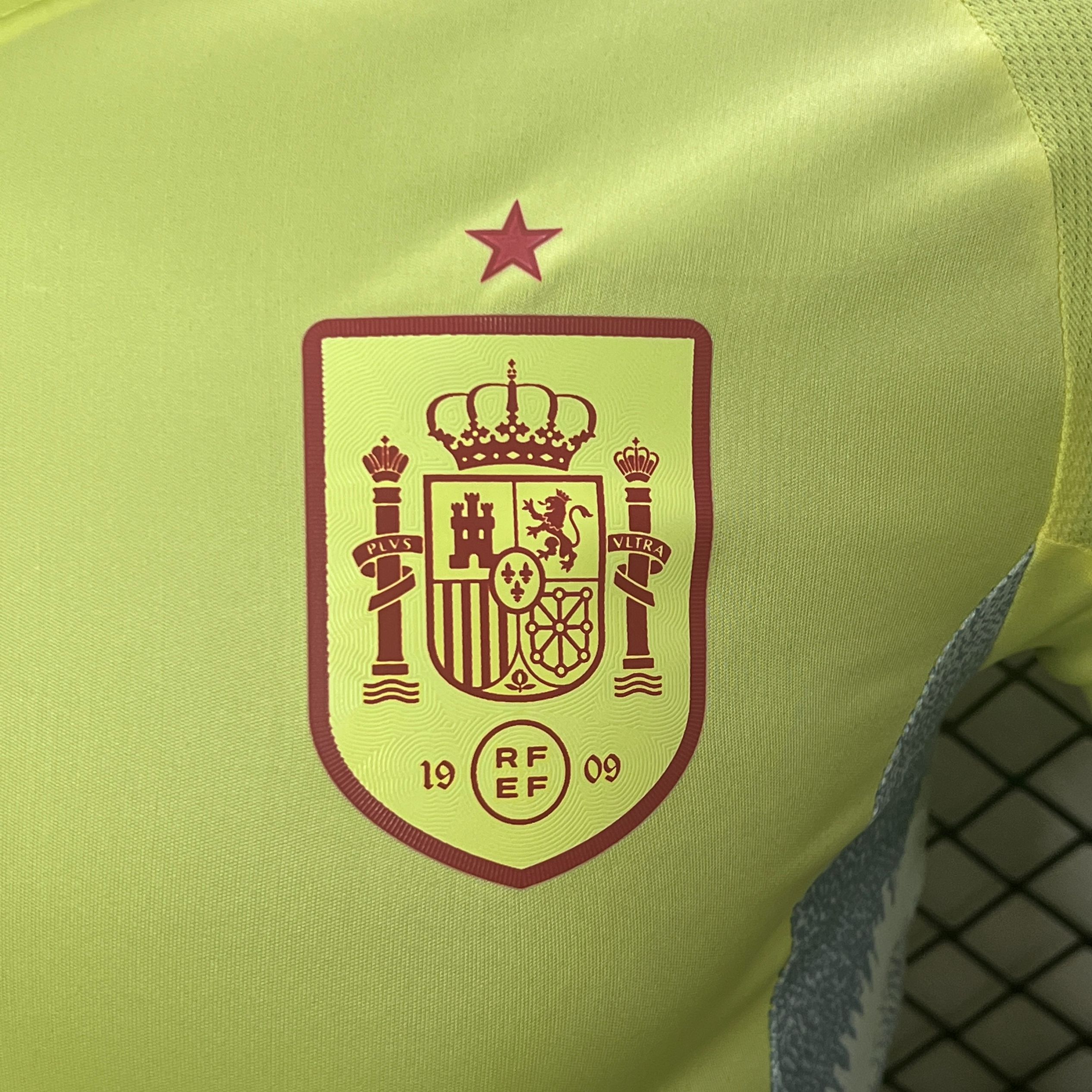Spain 2024 Away Long Sleeve Jersey - Player Version - JerseysGala