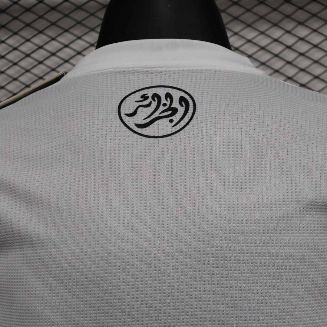 Algeria 23-24 White Jersey - Player Version - JerseysGala