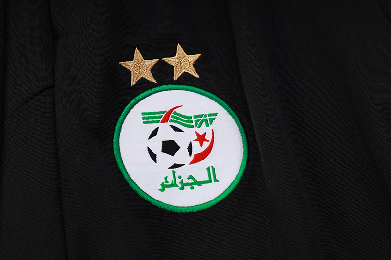 Algeria Olympic TEAM 23-24 Long Sleeve Training Set -Black - JerseysGala