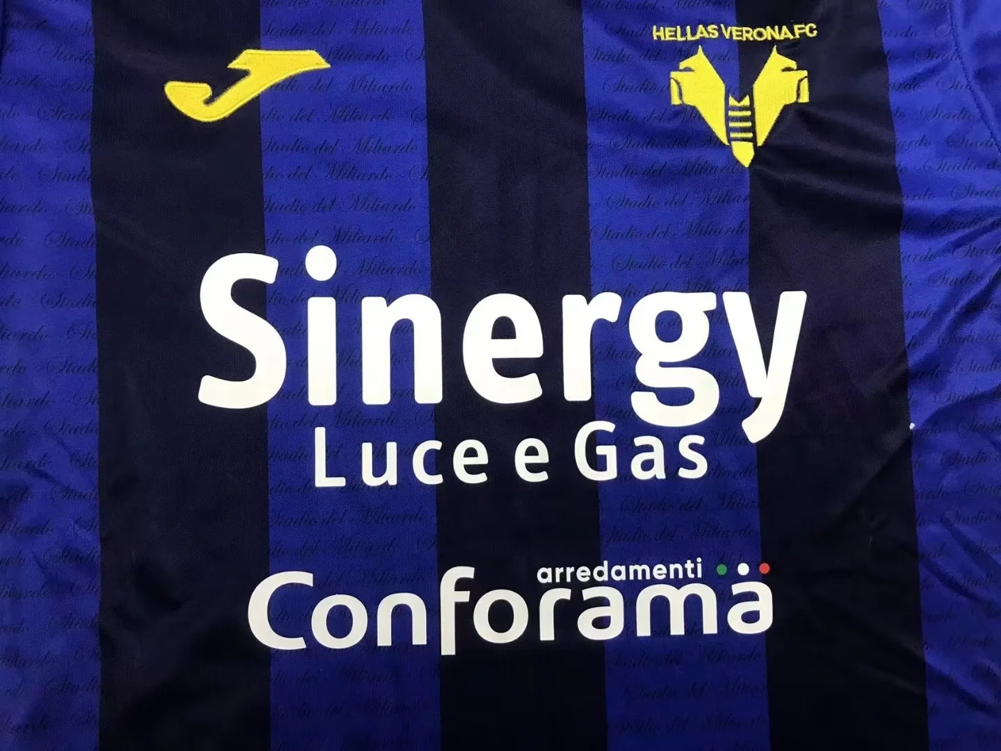 Hellas Verona 23-24 Home Stadium Jersey - Fans Version - JerseysGala