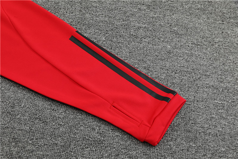 Flamengo 23-24 Long Sleeve Training Set -Red - JerseysGala