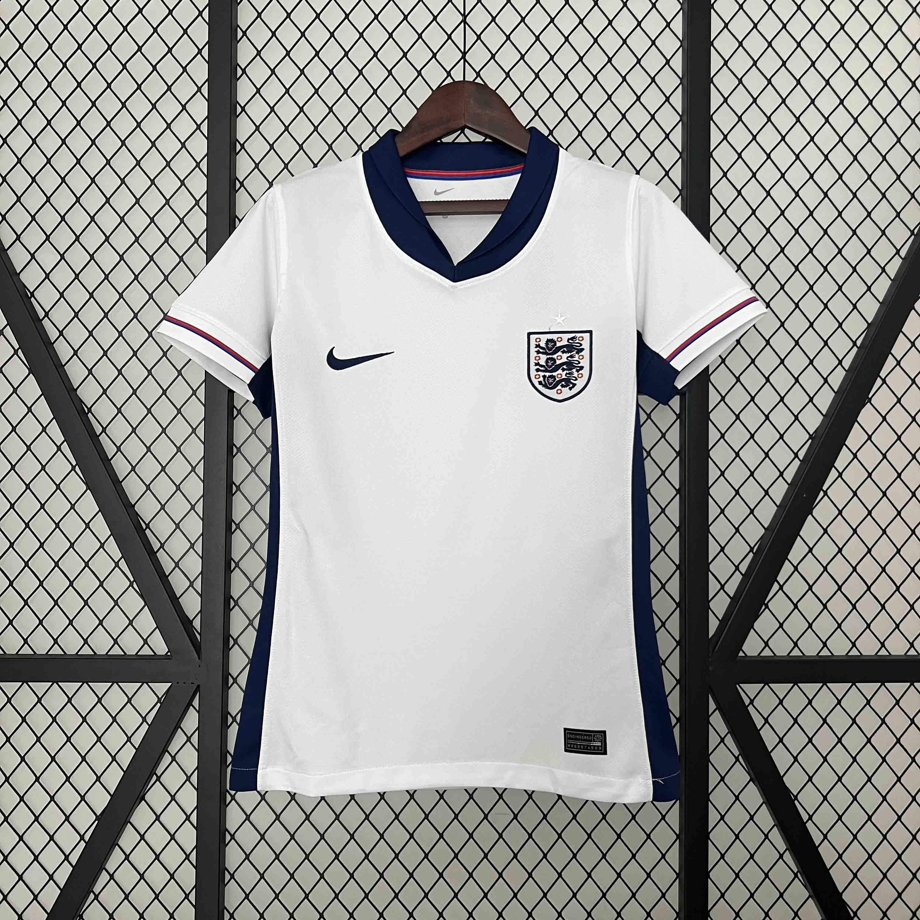 Women's England 2024 Home Stadium Jersey - JerseysGala