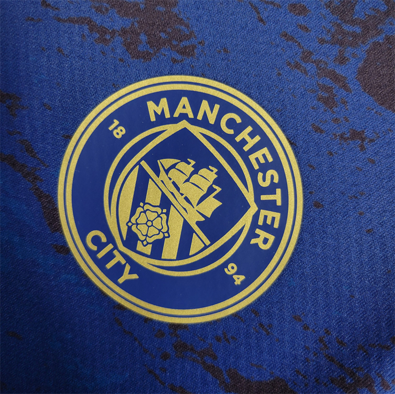 Manchester City 23/24 Blue Jersey - Fans Version - JerseysGala