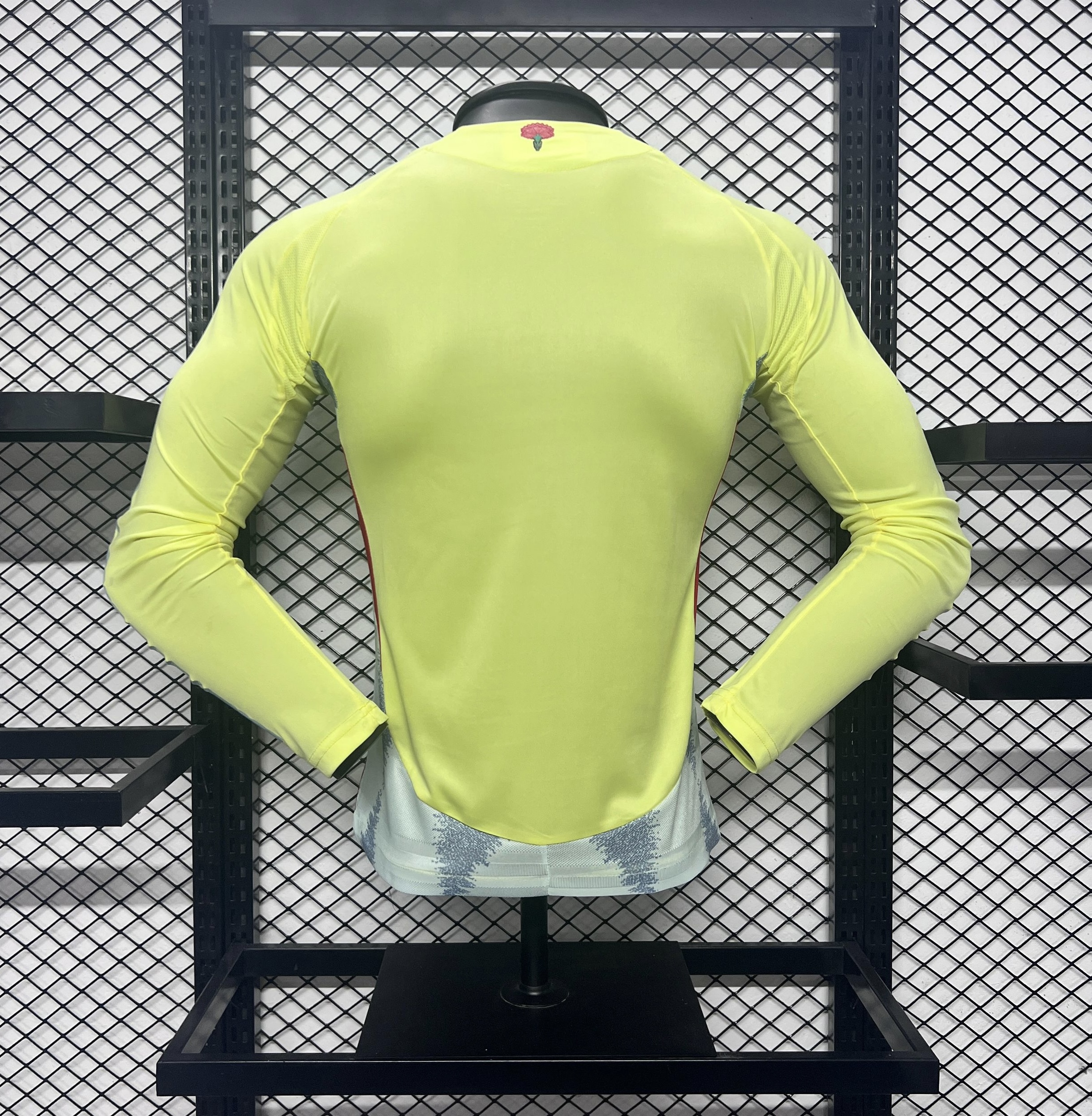 Spain 2024 Away Long Sleeve Jersey - Player Version - JerseysGala