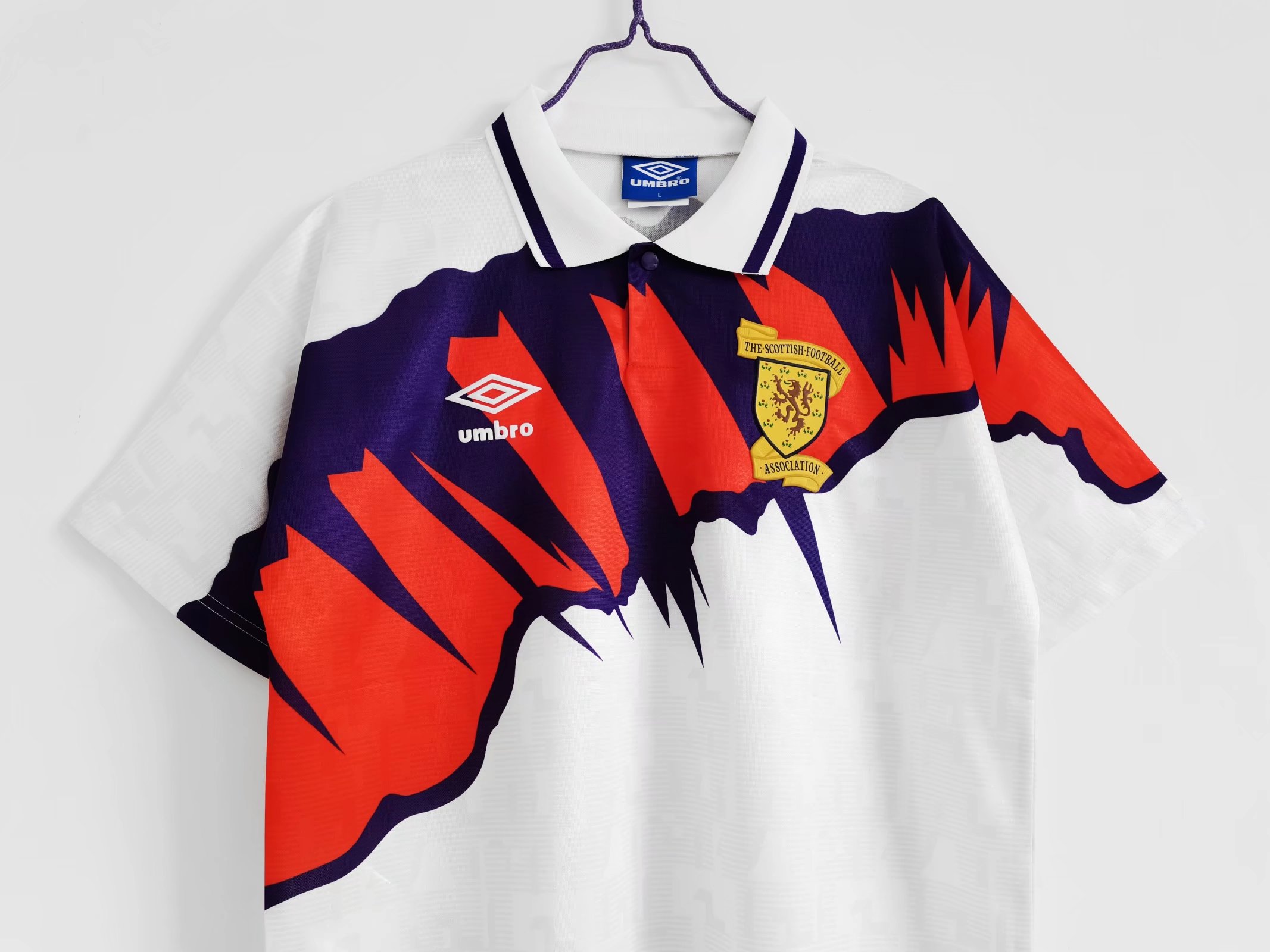 Retro S-c-o.t l.a-n.d 1992 Away Stadium Jersey - JerseysGala