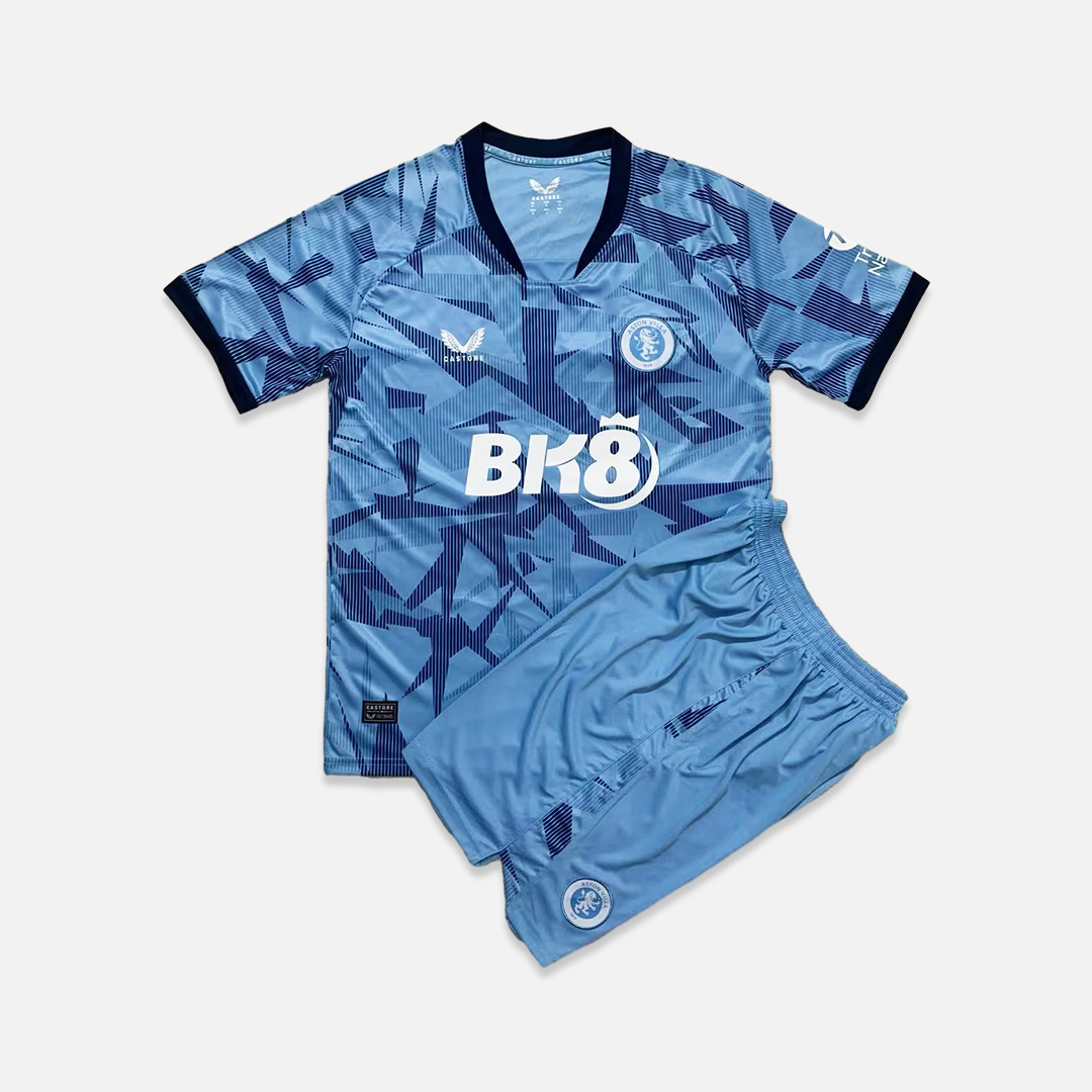 Aston Villa 23-24 Third Men's Adult Jersey Set - Fans Version - JerseysGala
