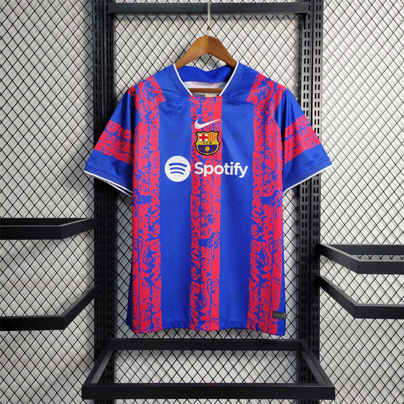 23-24 B.A.R.S.A Blue Training Shirt - Fans Version - JerseysGala