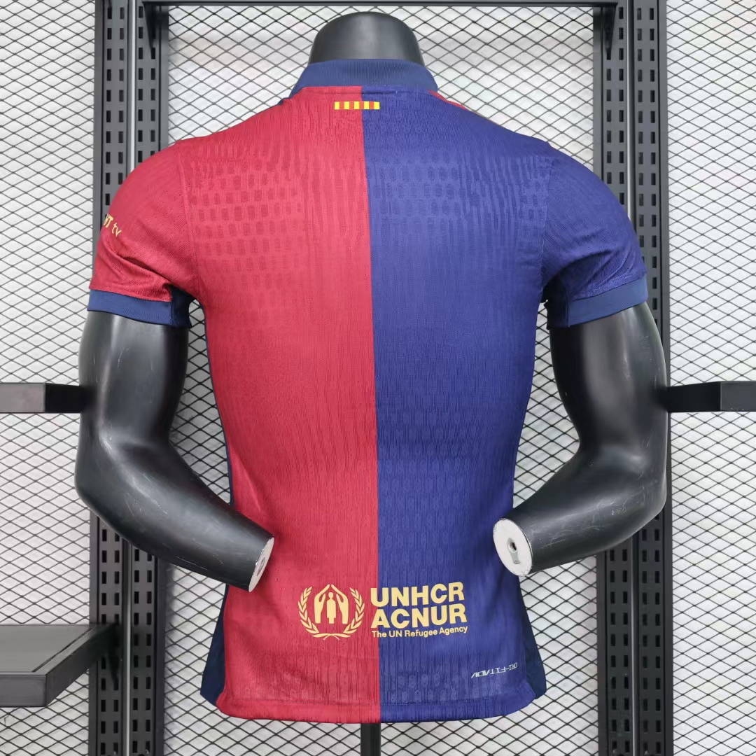 B.A.R.S.A 24-25 Home Stadium Jersey - Player Version - JerseysGala