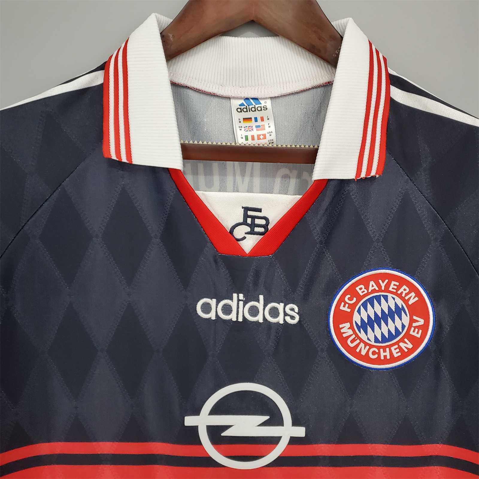 Bayern Munich Retro 97-99 Home Jersey Shirt - JerseysGala