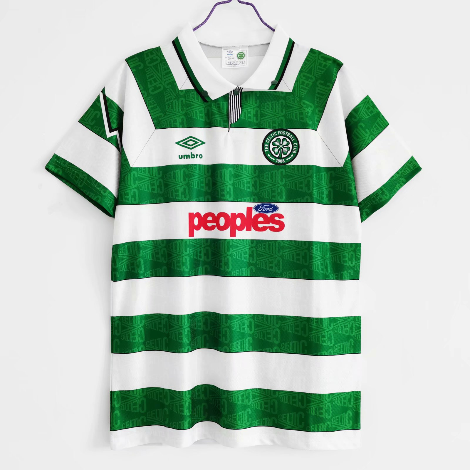 Retro Celtic 1991-92 Home Stadium Jersey - JerseysGala