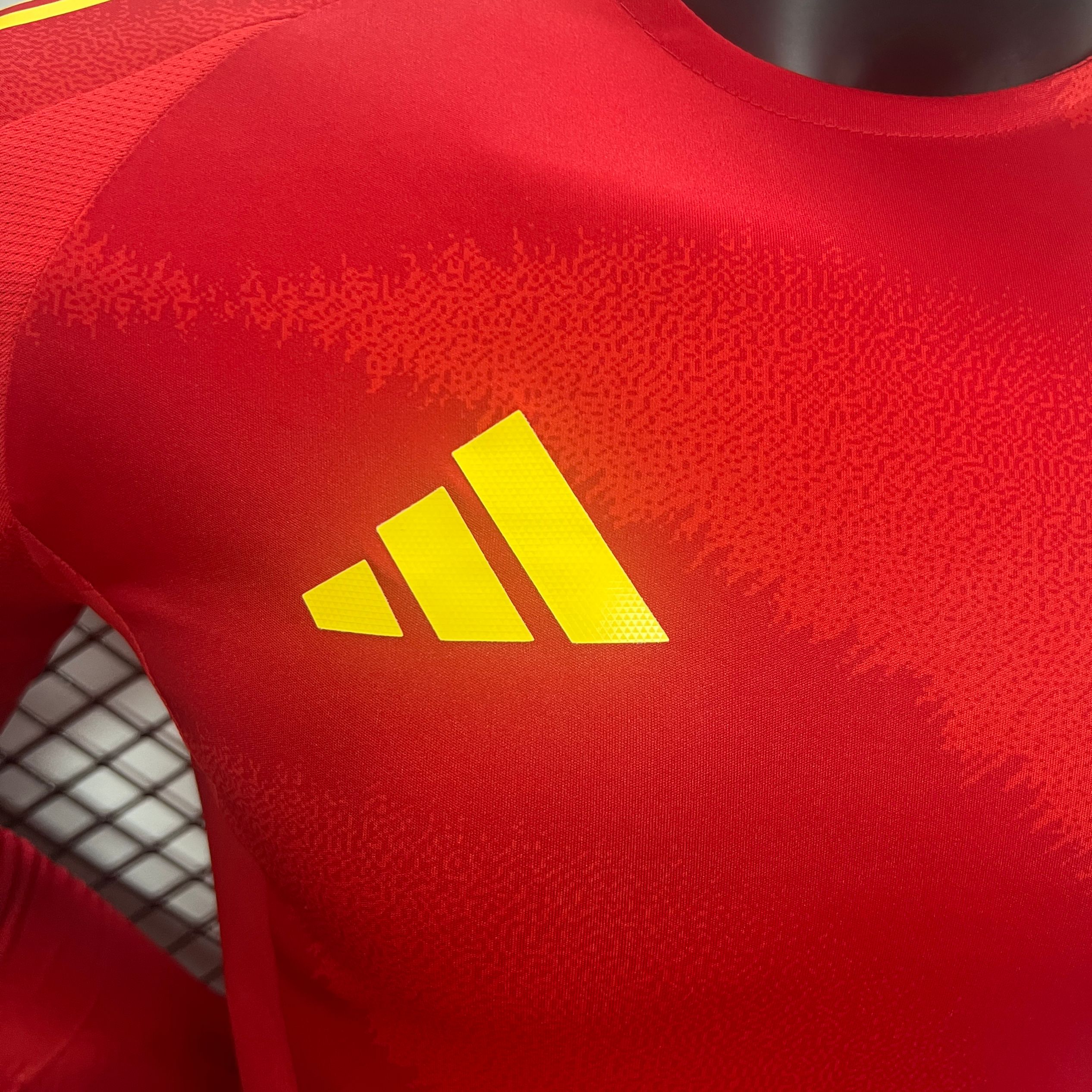 Spain 2024 Home Stadium Long Sleeve Jersey - Player Version - JerseysGala