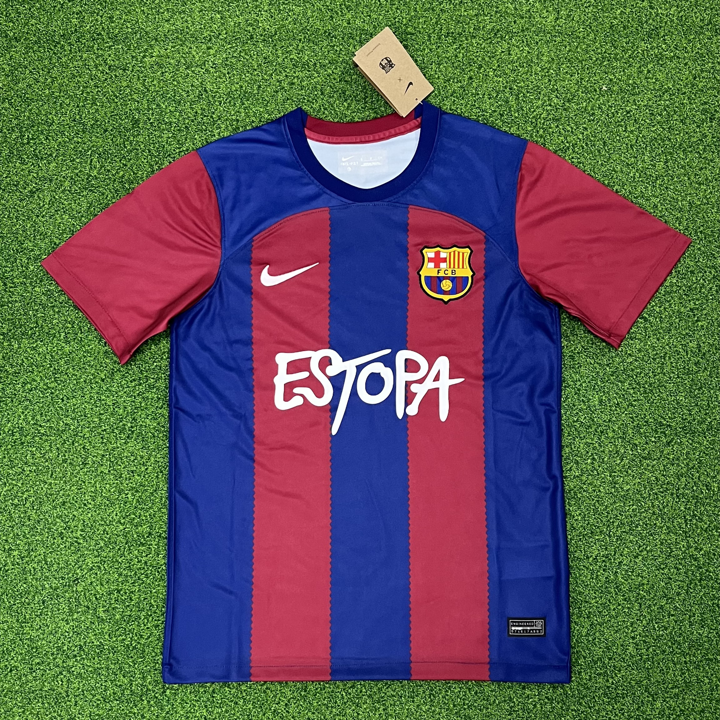 B.A.R.S.A x E.S.T.O.P.A 23-24 Special Editon Jersey - Fans Version - JerseysGala