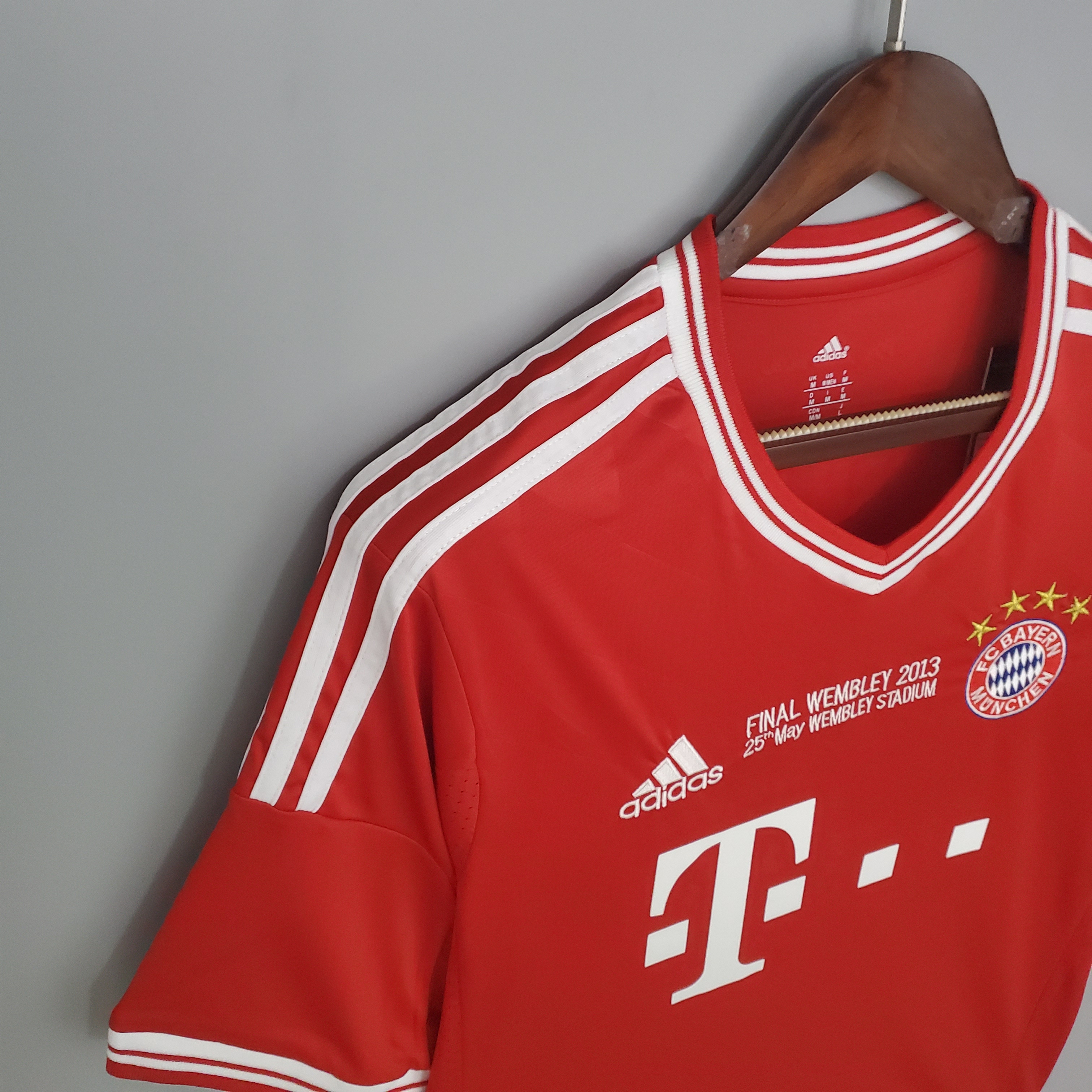 Retro Bayern Munich 13-14 Champions League Final Home Stadium Jersey - JerseysGala