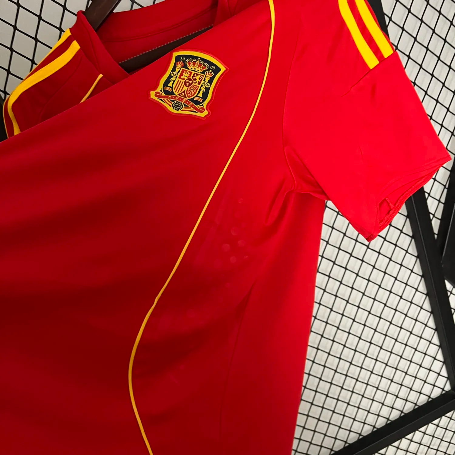 Retro Spain 2008 Home Stadium Jersey - JerseysGala