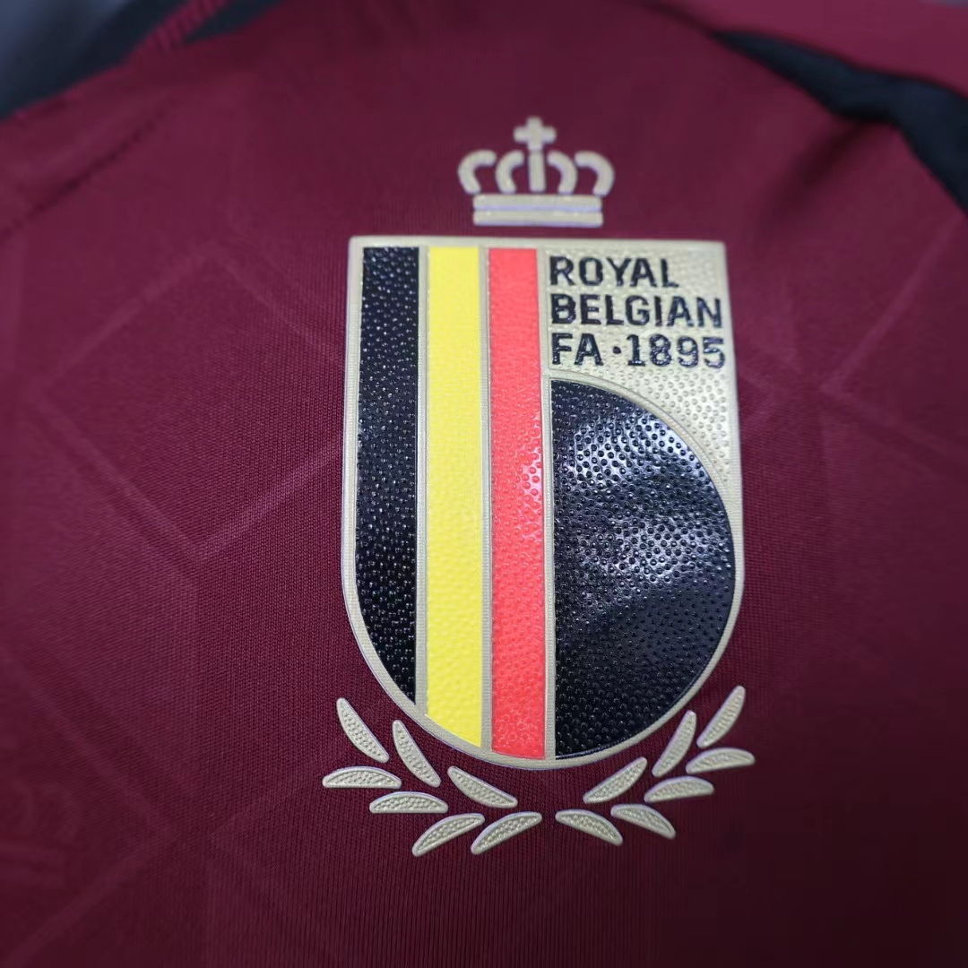 Belgium 2024 Home Stadium Jersey - Player Version - JerseysGala