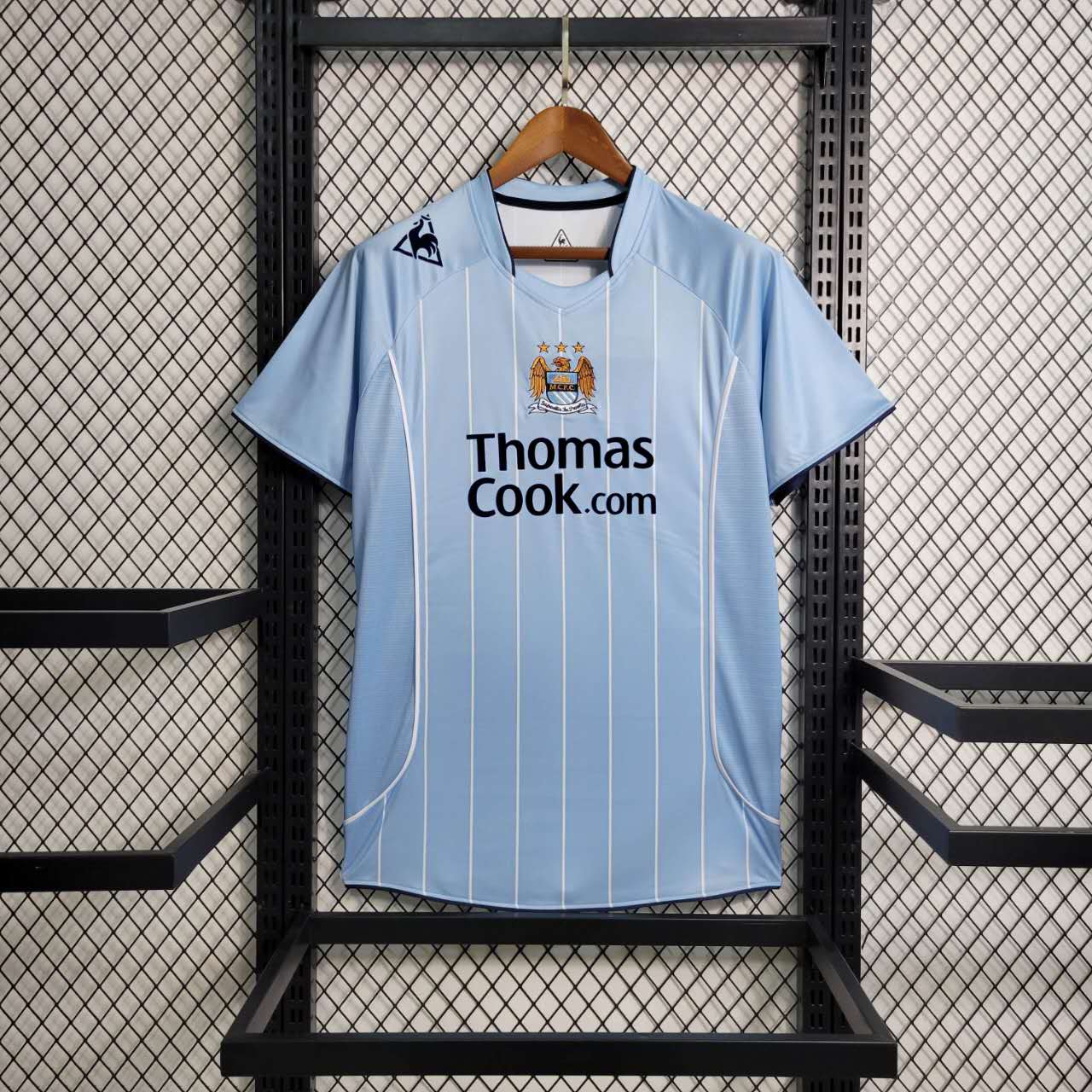 Retro Manchester City 2007-08 Home Stadium Jersey - JerseysGala