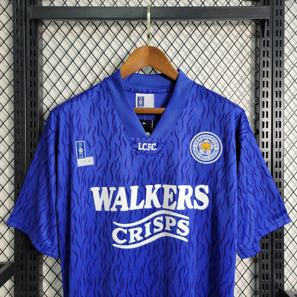 Retro Leicester city 1992-94 Home Stadium Jersey - JerseysGala