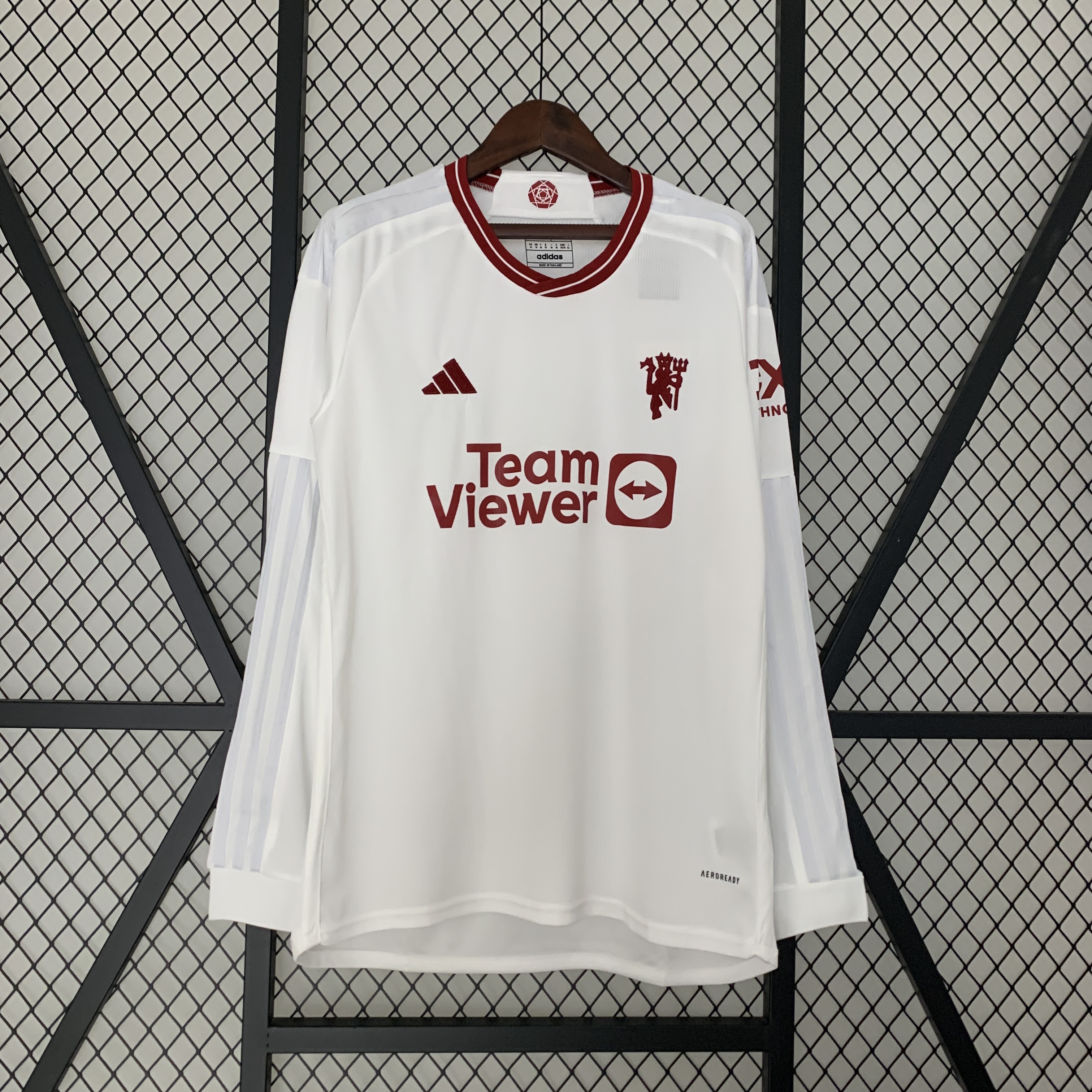 Manchester United 23-24 Third Long Sleeve Jersey - Fans Version - JerseysGala